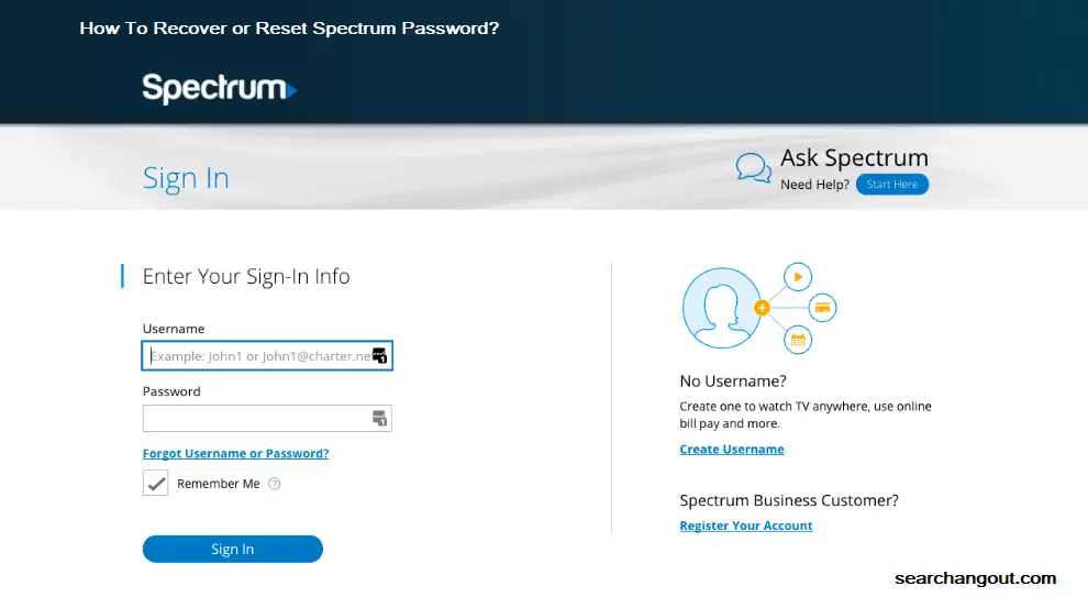 spectrum router login ip user and password