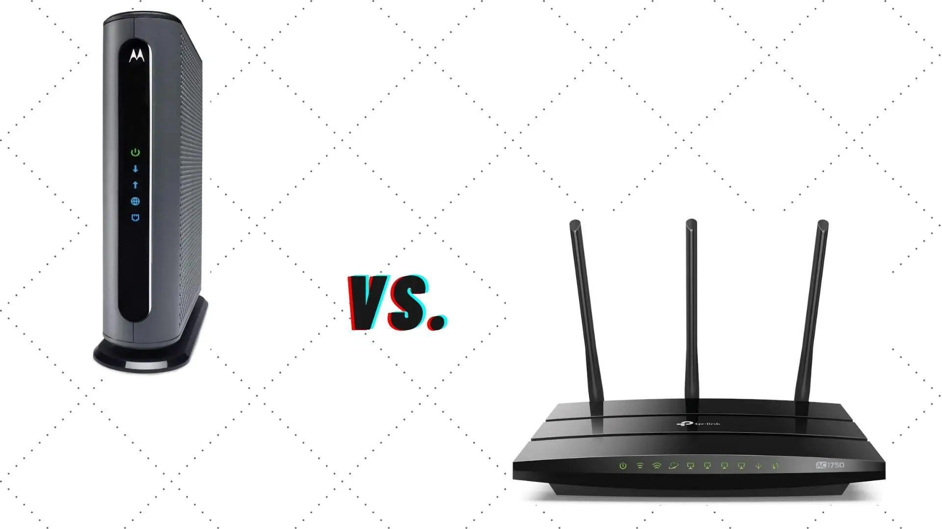 modem vs. router